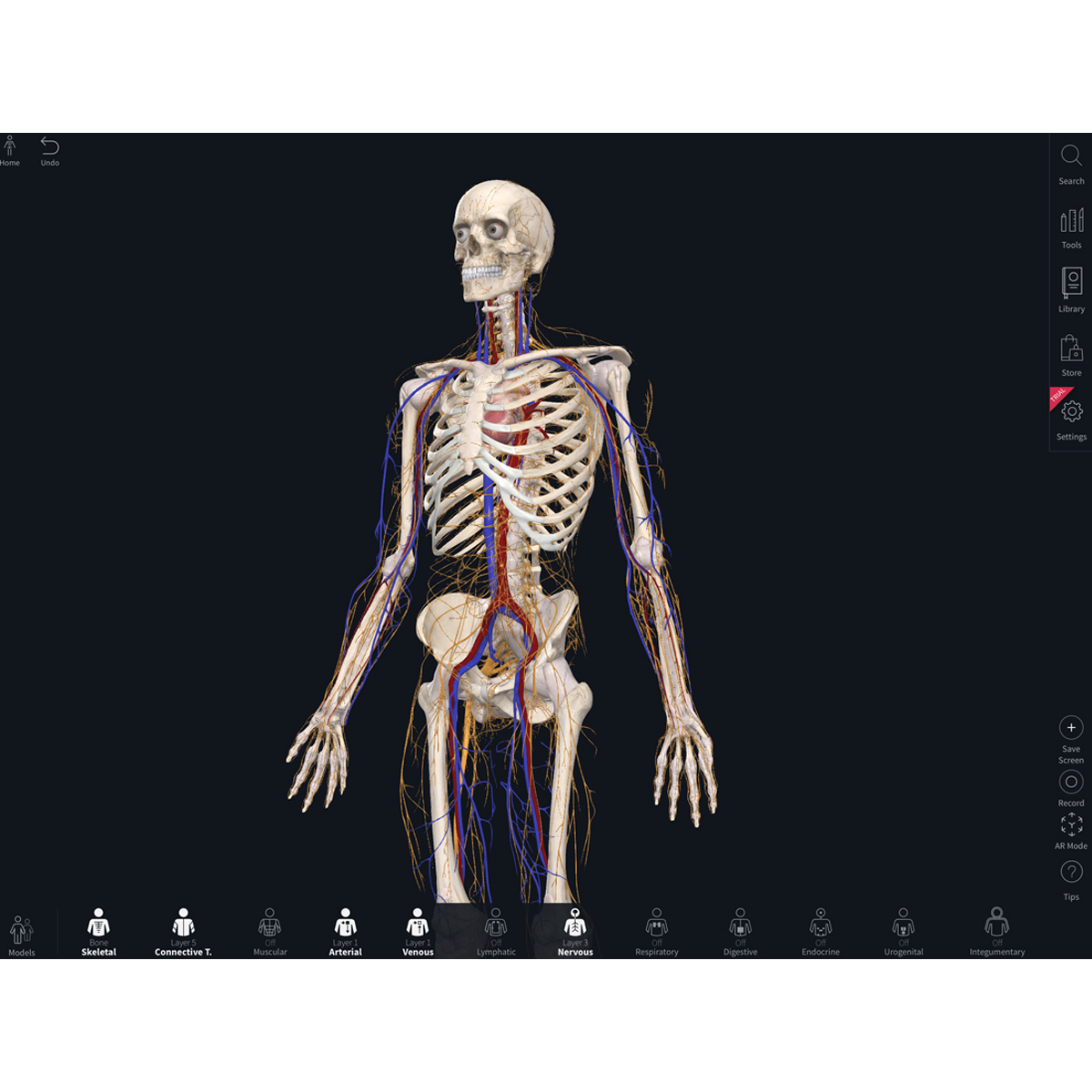 Complete Anatomy Educator kostenlose DEMO Version für Anatomie Dozenten